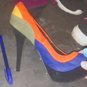 Heels , different color